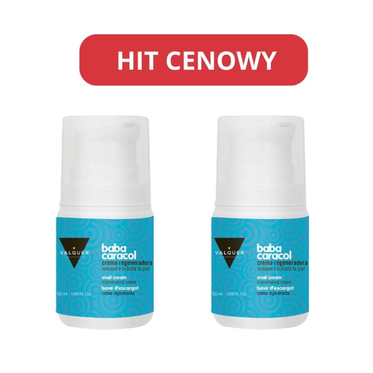 Zestaw 2 x Snail Cream – Regenerujący krem ze śluzem ślimaka