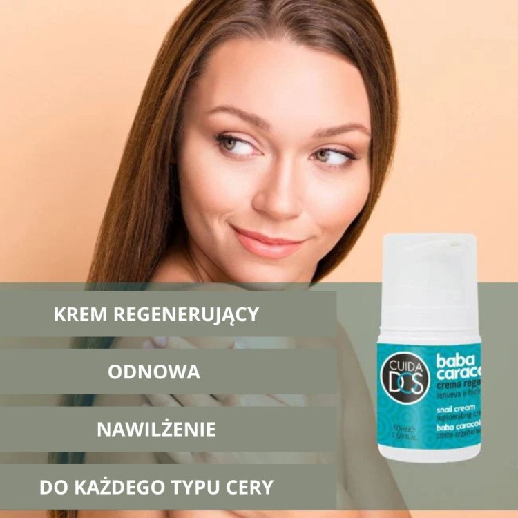 Valquer Snail Cream  Regenerujący krem ze śluzem ślimaka