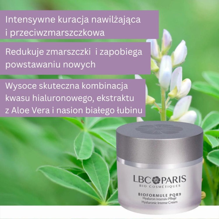 LBC/Paris Bioformule PQR9 - Nawilżający  krem przeciwzmarszczkowy 50ml