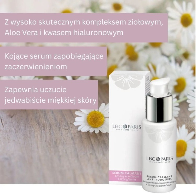 LBC/Paris Serum Calmant - Serum łagodzące dla cery naczyniowej 30ml