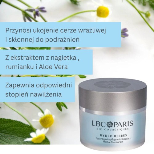 LBC/Paris HYDRO-HERBES- Krem nawilżający 50ml