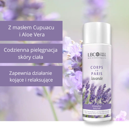 LBC/Paris Corps À La Paris Lavende – Lawendowy balsam do ciała 200ml