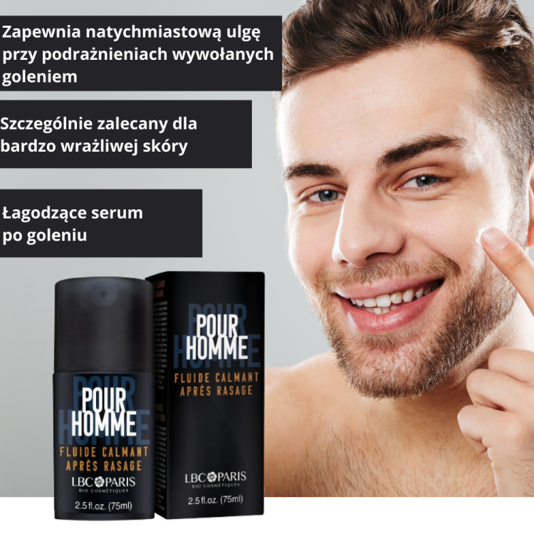 LBC/Paris Calming After Shave Fluid - Serum po goleniu 75ml