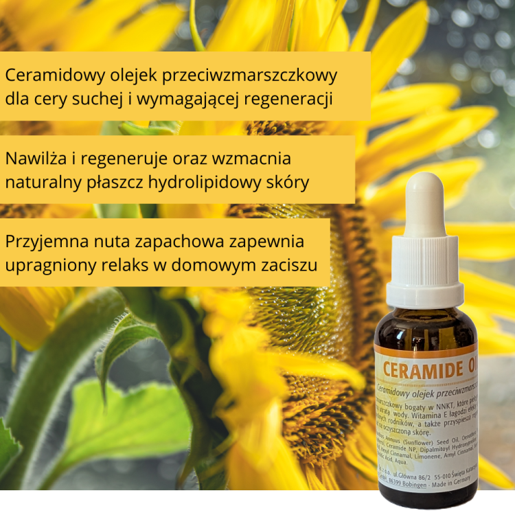 Prokos-Ceramide Oil - Ceramidowy olejek przeciwzmarszczkowy 30ml