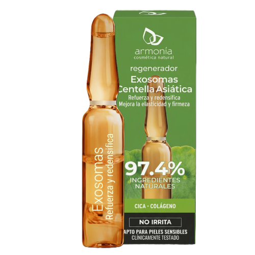 Armonia Exosomas Centella Asiática Ampoules - Ampułka odmładzająco -ujędrniająca z egzosomami CICA 1 x 2ml