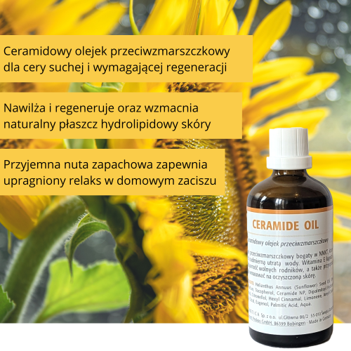 Prokos Ceramide Oil - Ceramidowy olejek przeciwzmarszczkowy 100ml
