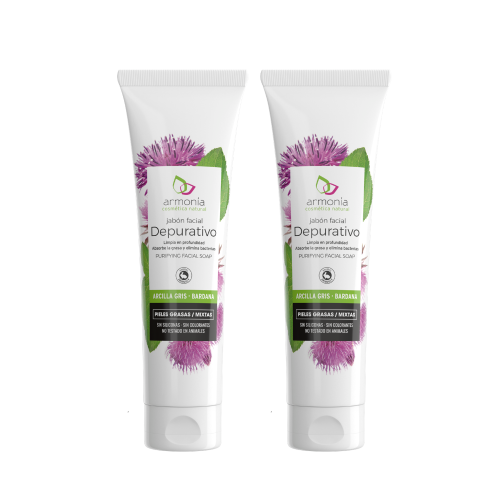 Armonia Purifying Facial Soap - Oczyszczające mydło w płynie 2 x 150g