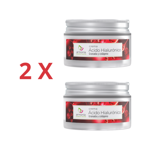 Armonia Hyaluronic Acid Cream - Krem nawilżający z kwasem hialuronowym 2 x 50ml