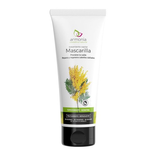 Armonia Tepezcohuite Hair Mask - Regenerująco - wzmacniająca maska do włosów 200 ml