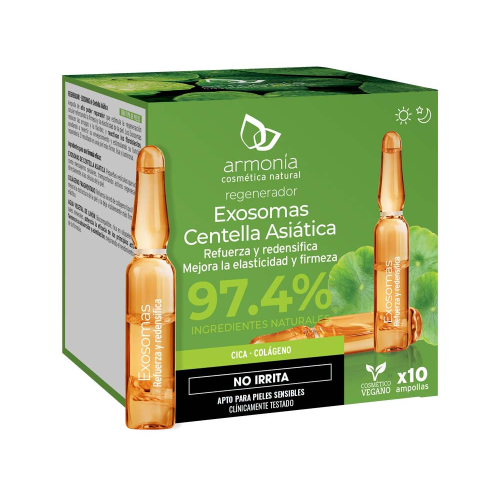 Armonia Exosomas Centella Asiática Ampoules - Ampułki odmładzająco -ujędrniające z egzosomami CICA 10 x 2ml
