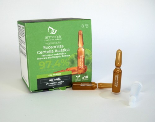 Armonia Exosomas Centella Asiática Ampoules - Ampułki odmładzająco -ujędrniające z egzosomami CICA